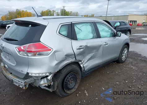 2015 Nissan Rogue S из США, поврежденный, VIN KNMAT2MV3FP534865